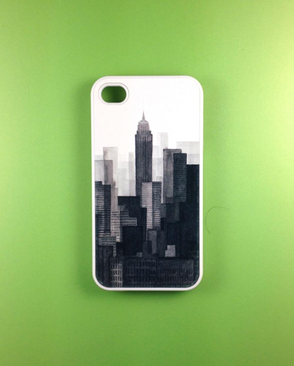 Iphone 4 Case - Vintage Ny City Iphone 4s Case, Iphone Case, Iphone 4 Cover